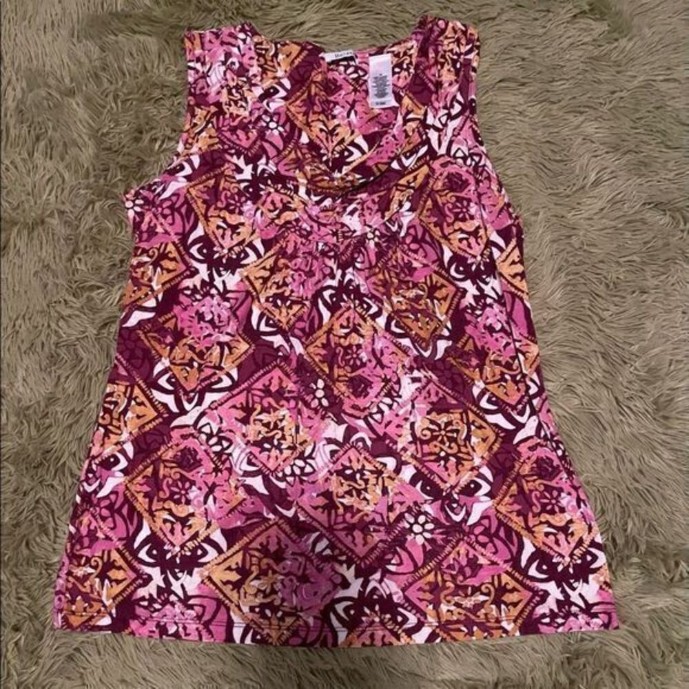 Liz&Co Floral Tank Top‎